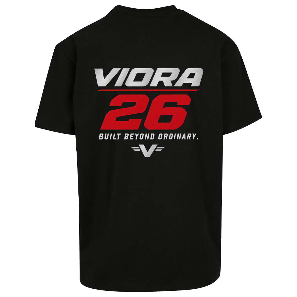 VIORA D26 IDENT TEE – Black – ryg