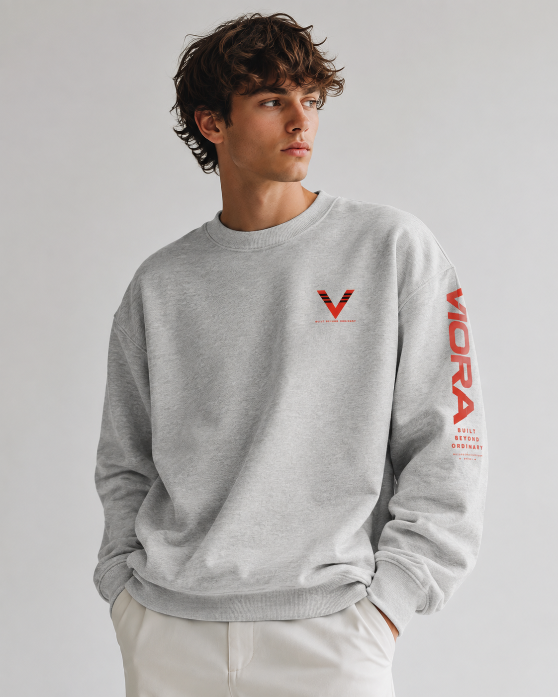 VIORA 26 DISTRICT Crewneck – produktbillede 4
