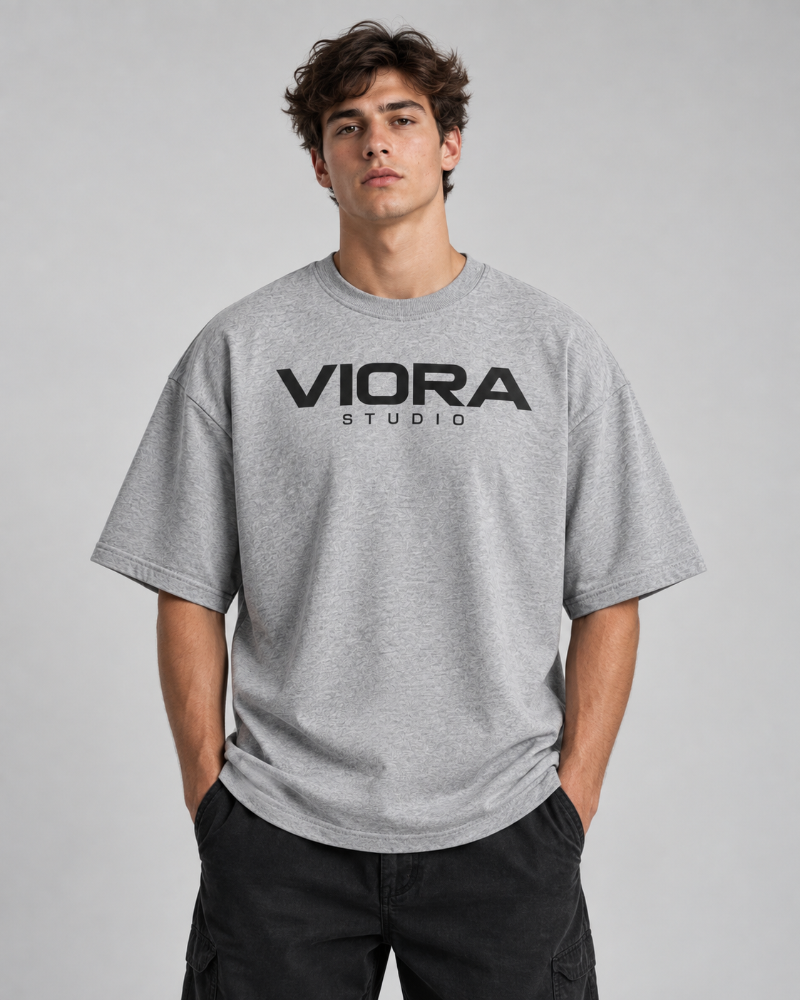 VIORA DISTRICT 26 SYSTEM TEE – model – front