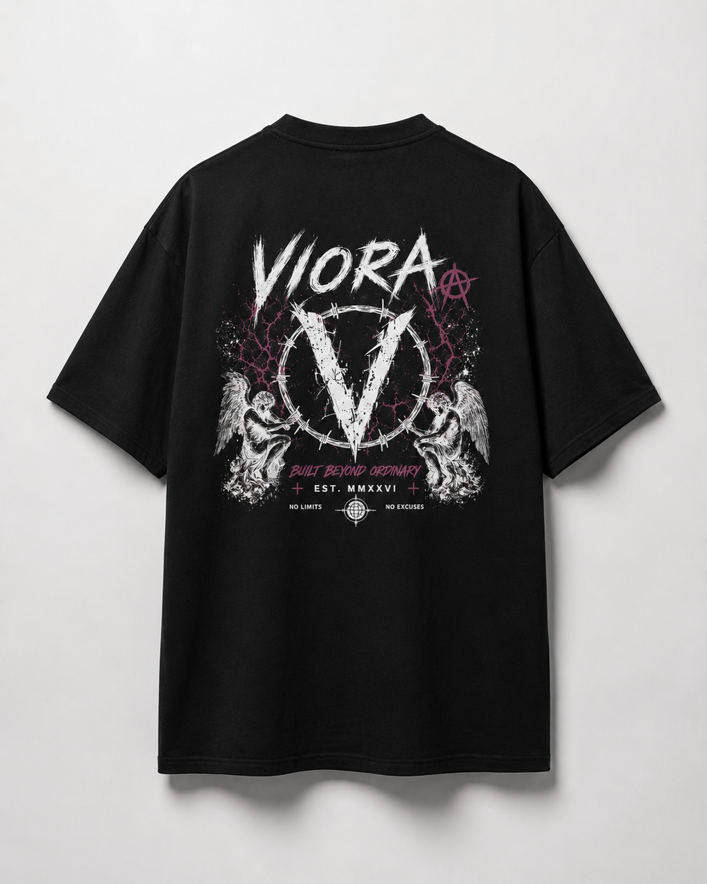 VIORA Essential Oversized T-Shirt – produktbillede 2