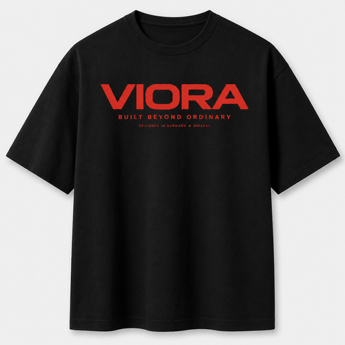 VIORA 26 REDLINE Oversized T-Shirt – produktbillede 1