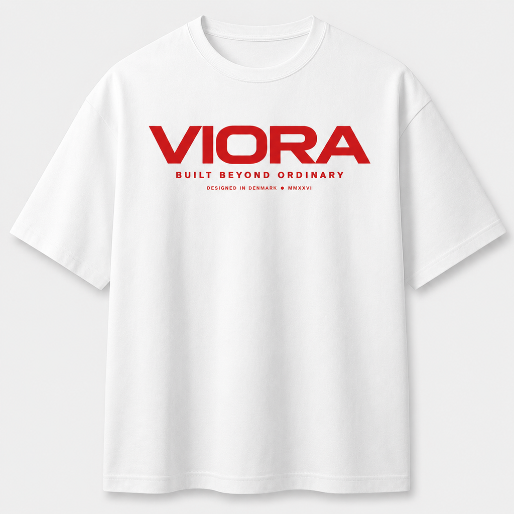 VIORA 26 REDLINE Oversized T-Shirt – produktbillede 3