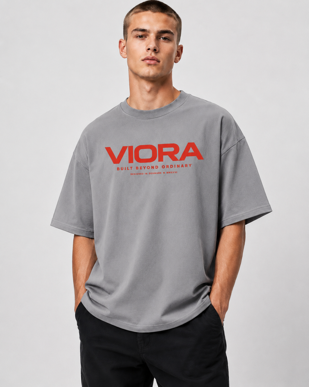 VIORA 26 REDLINE Oversized T-Shirt – produktbillede 6