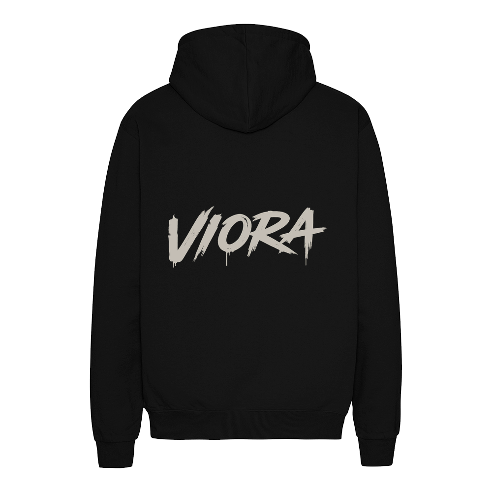 VIORA Urban Hoodie i Black – bagfra