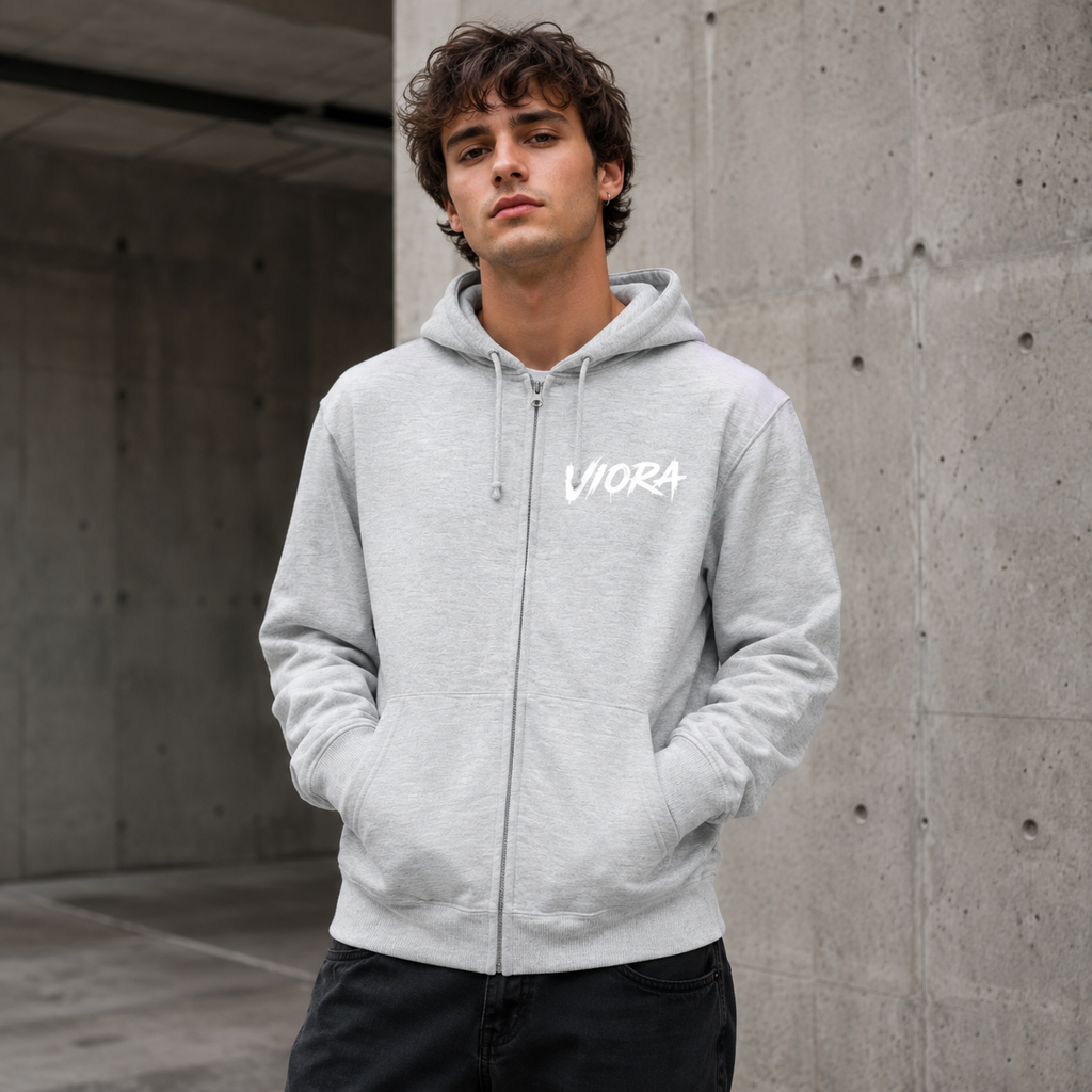 VIORA Essential Urban Zip Hoodie – produktbillede 7