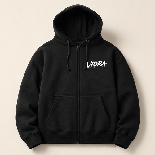 VIORA Essential Urban Zip Hoodie – produktbillede 1